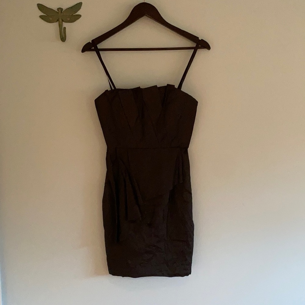 2 for $30 💕BCBG black shiny cocktail dress